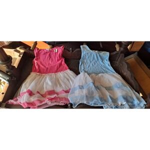 2 Flapdoodles Dresses Size 6 With Tulle